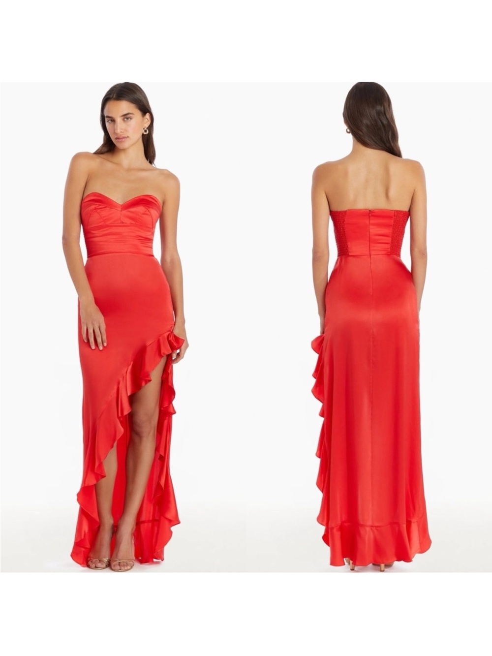 Amanda Uprichard Amalia Silk Gown